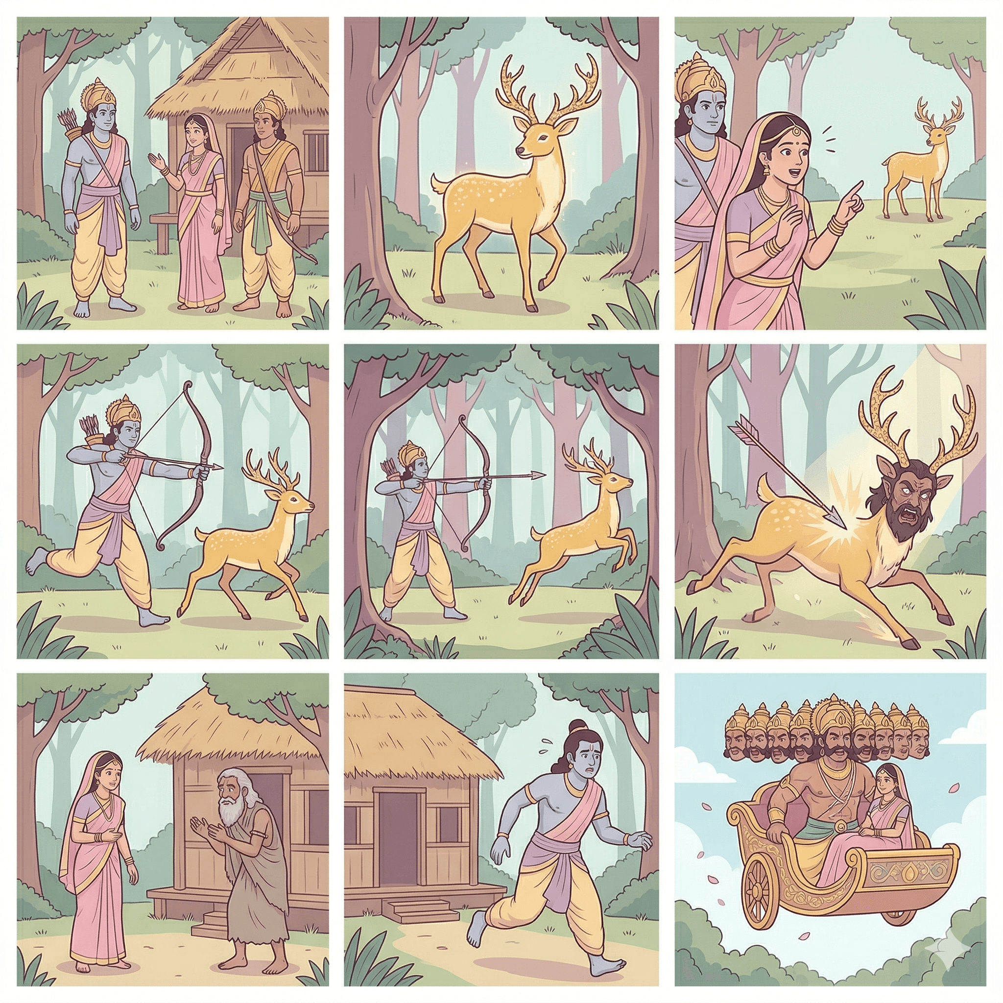 The Magical Golden Deer